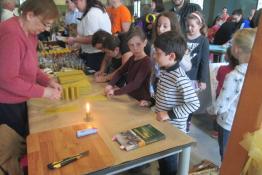 Včelí deň v Elektrárni